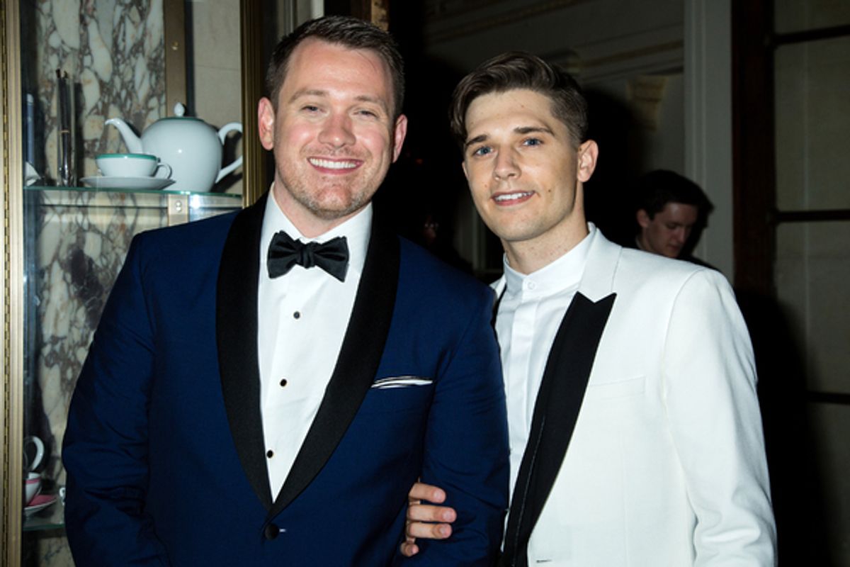 Michael Arden, Andy Mientus at 