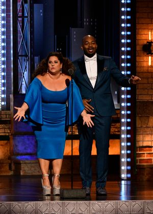 Marissa Jaret Winokur & Brandon Victor Dixon @ BroadwayWorld Marissa Jaret Winokur & Brandon Victor Dixon Photo