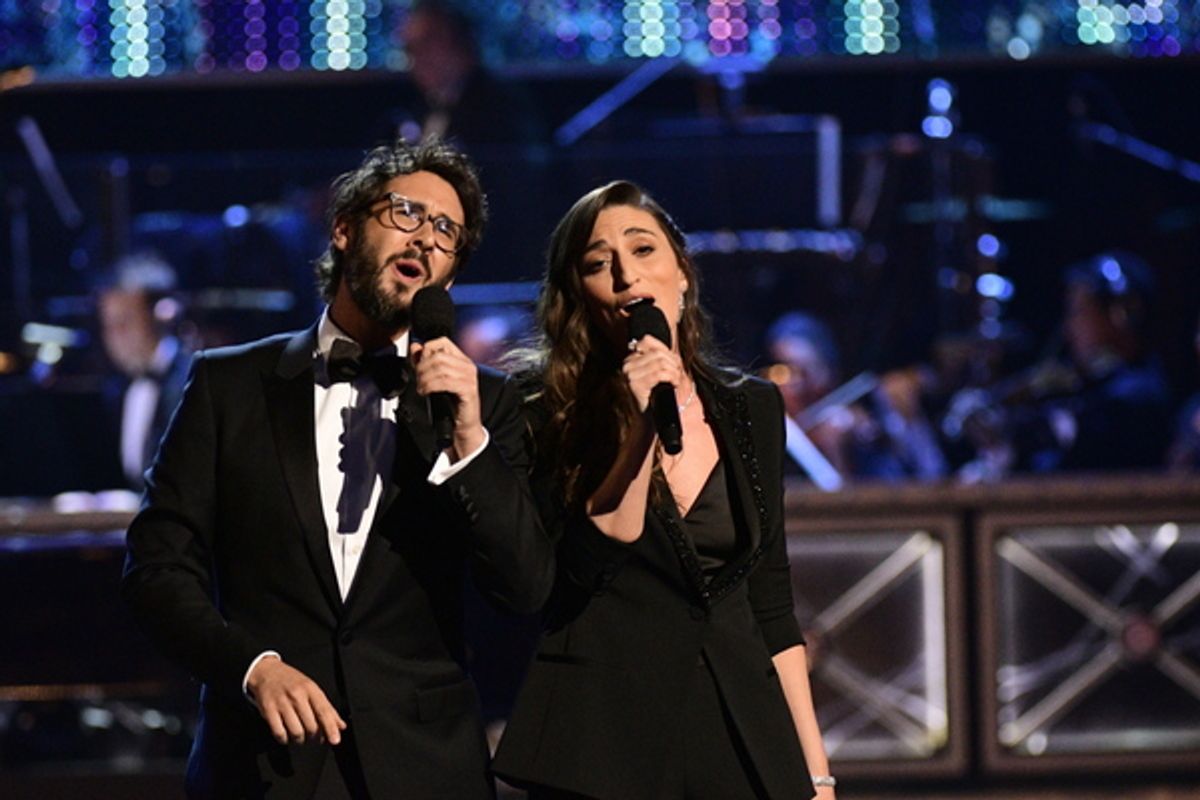 Josh Groban & Sara Bareilles at 