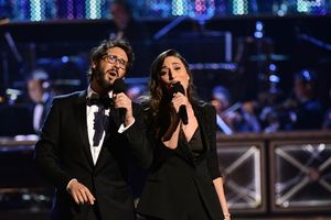 Josh Groban & Sara Bareilles @ BroadwayWorld Josh Groban & Sara Bareilles Photo