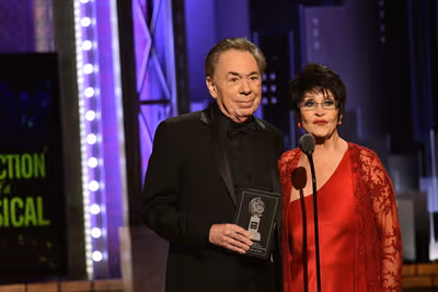 Andrew Lloyd Webber & Chita Rivera Photo