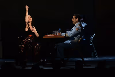Katrina Lenk & Tony Shalhoub Photo