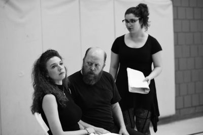 Vanessa St. Clair, Brett Sullivan Santry, and Elena Falgione Photo