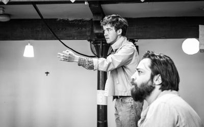 Alex Lawther and Ammar Haj Ahmad Photo