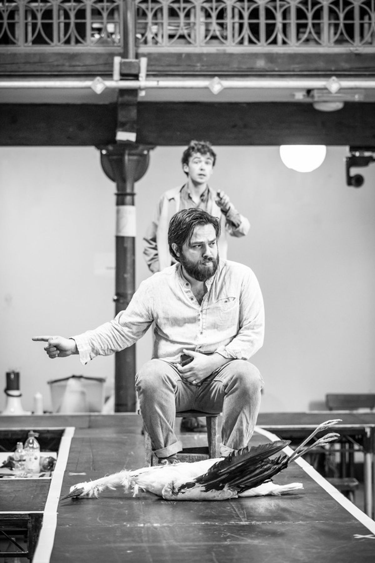 Alex Lawther and Ammar Haj Ahmad at 