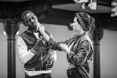 John Pfumojena and Rachel Redford Photo