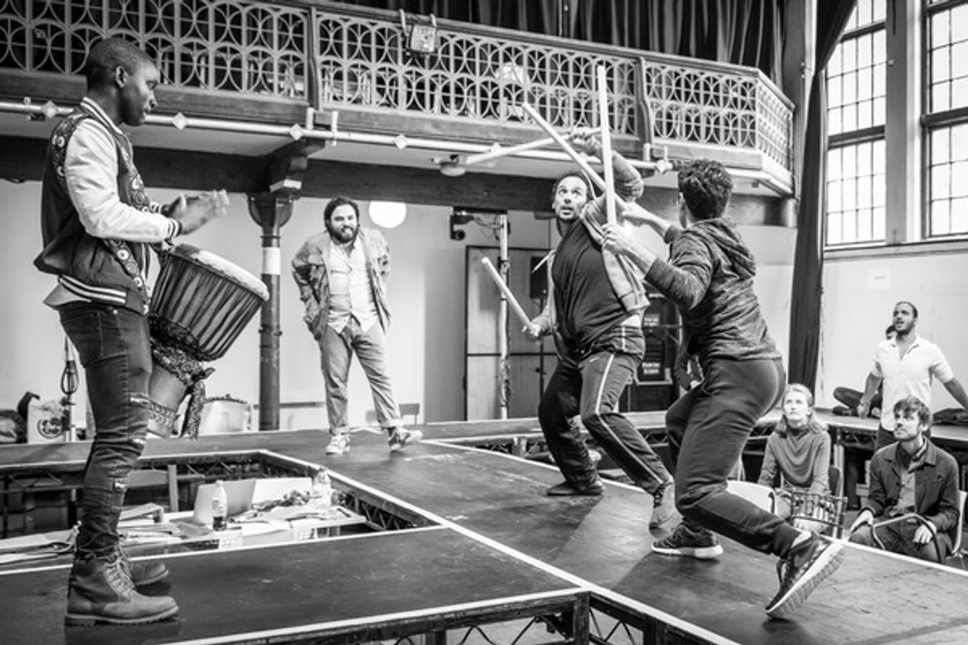 Photo Flash: In Rehearsal with THE JUNGLE; Full Cast Announced  Image