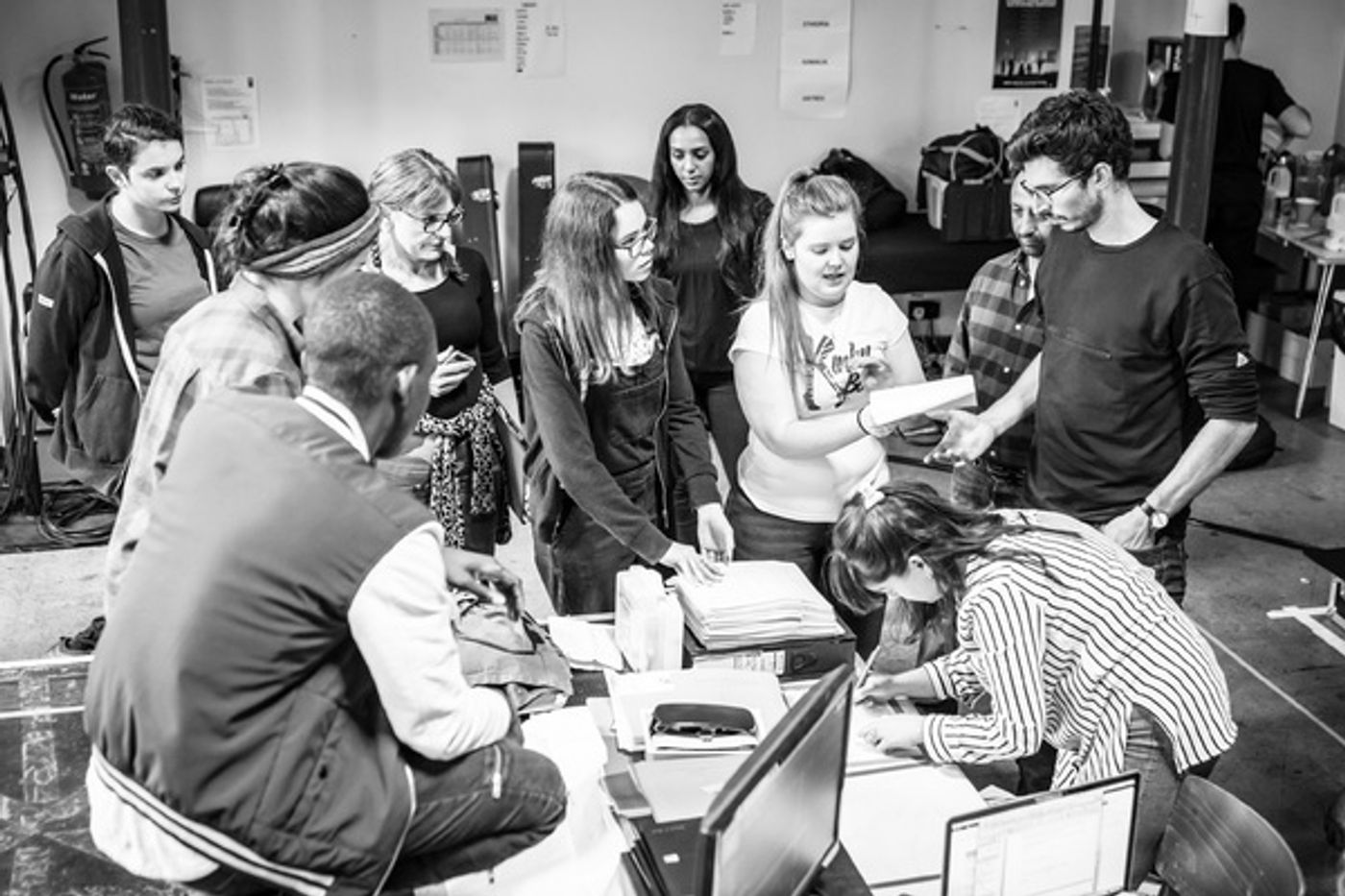 Photo Flash: In Rehearsal with THE JUNGLE; Full Cast Announced  Image