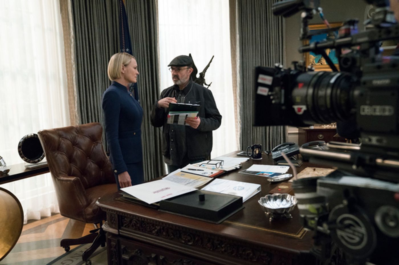 Photo Flash: Netflix Shares First-Look Images of Robin Wright in the Upcoming Final Season of HOUSE OF CARDS  Image