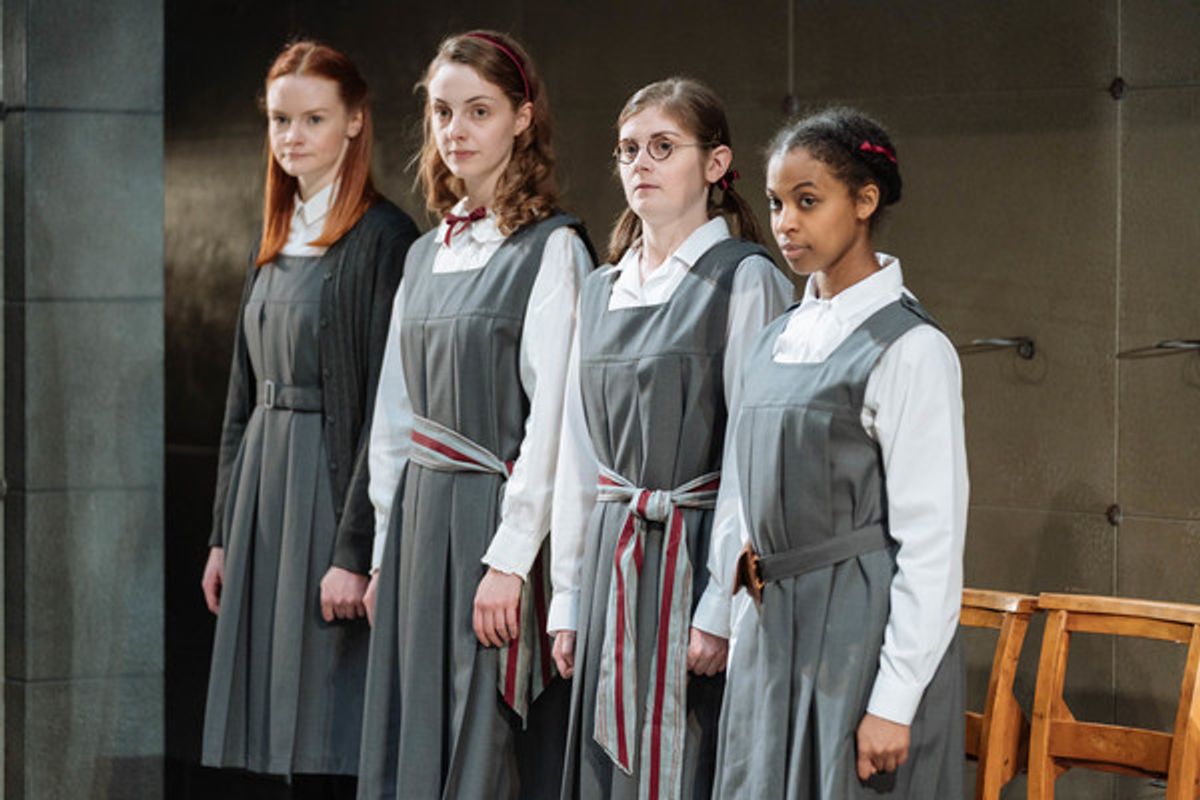 Rona Morison (Sandy), Helena Wilson (Jenny), Emma Hindle (Mary) and Grace Saif (Monica) at 