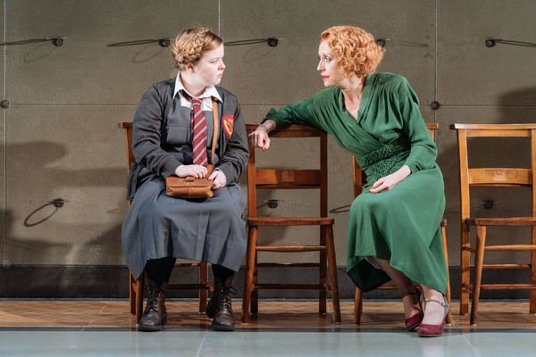 Nicola Coughlan (Joyce Emily) and Lia Williams (Jean Brodie) Photo