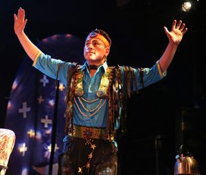 Sheldon Raymore in FEAR OF OATMEAL.
Photo by Walesca Ambroise. @ BroadwayWorld Sheldon Raymore in FEAR OF OATMEAL.
Photo by Walesca Ambroise. Photo