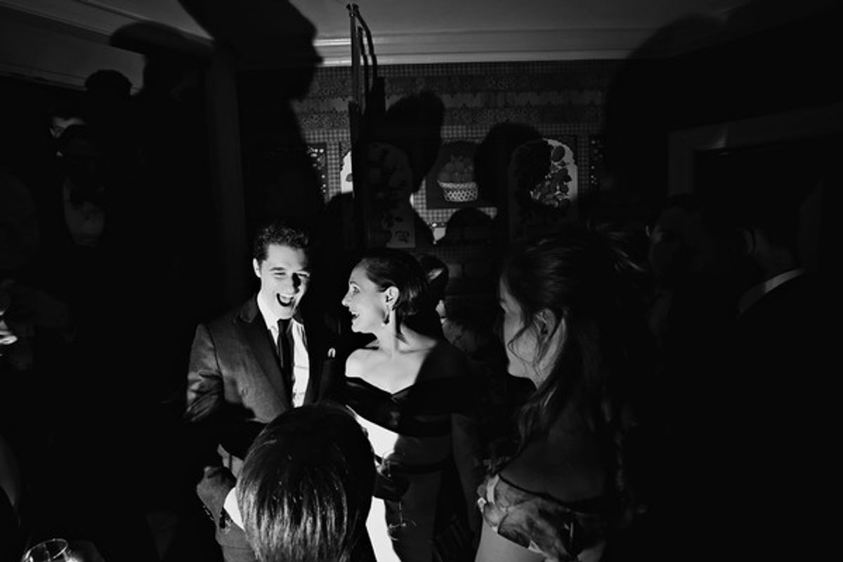 Matthew Morrison and Laurie Metcalf at 