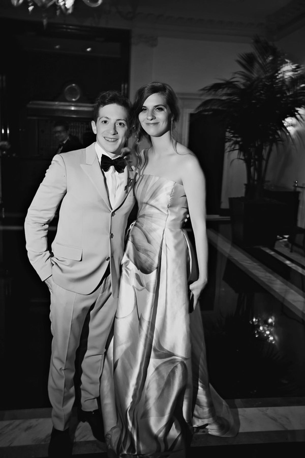 Ethan Slater and Lilly Jay at 