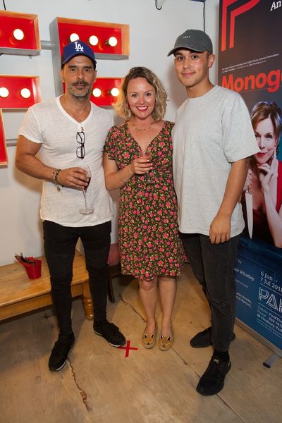 Michael Greco, Charlie Brooks & Shaheen Jafargholi Photo