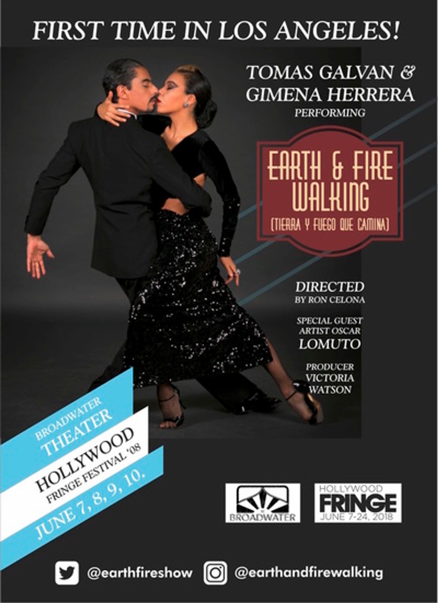 Review: EARTH & FIRE WALKING & ELOQUENTLY TANGOED at The Broadwater Review: EARTH & FIRE WALKING & ELOQUENTLY TANGOED at The Broadwater Image