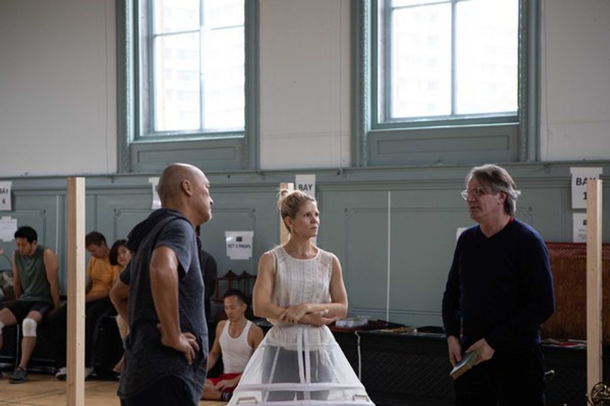 Ken Wantanabe and Kelli O'Hara at 