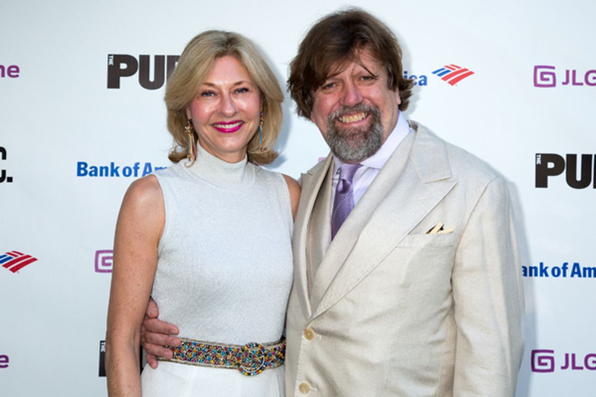 Laurie Eustis, Oskar Eustis at 