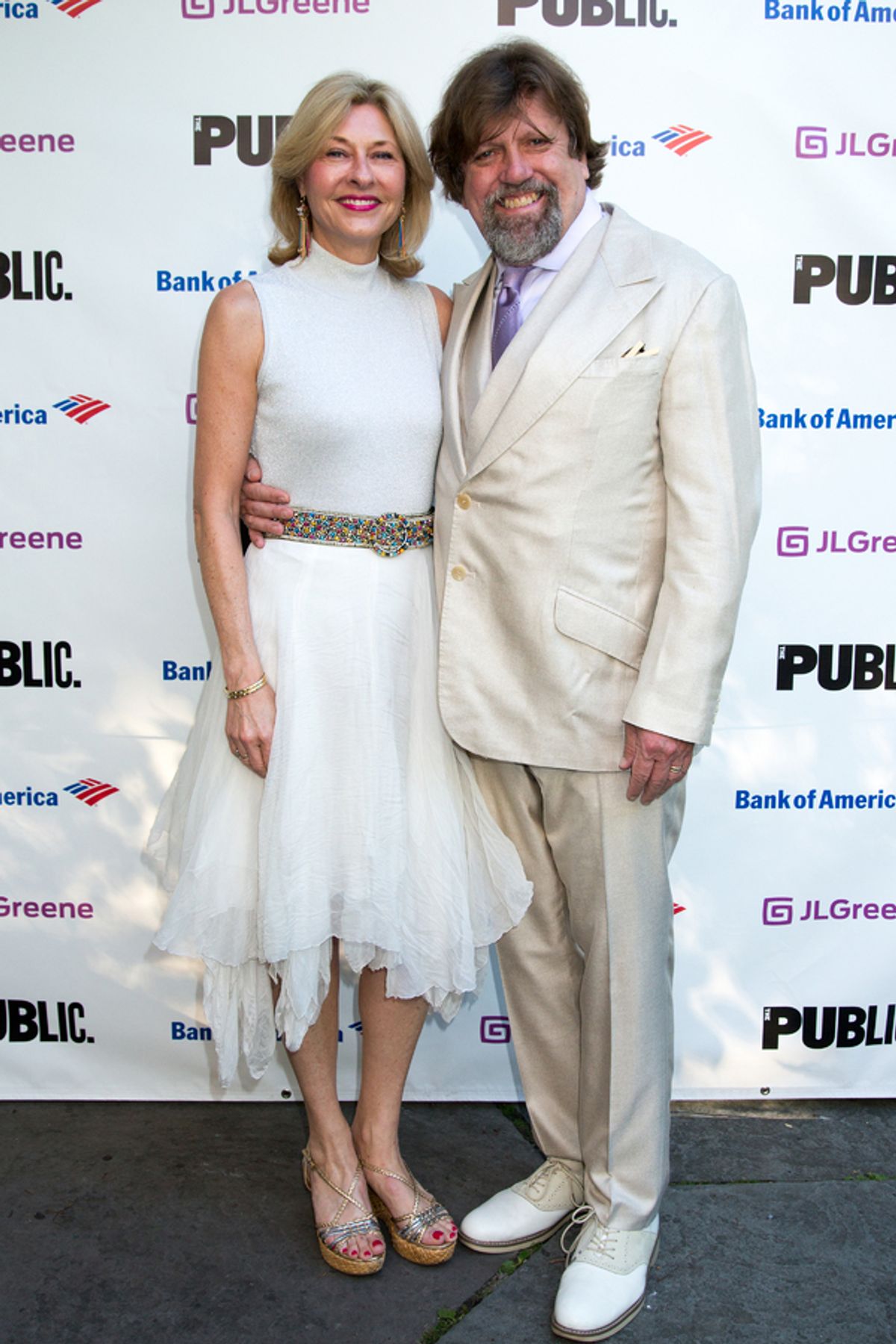 Laurie Eustis, Oskar Eustis at 