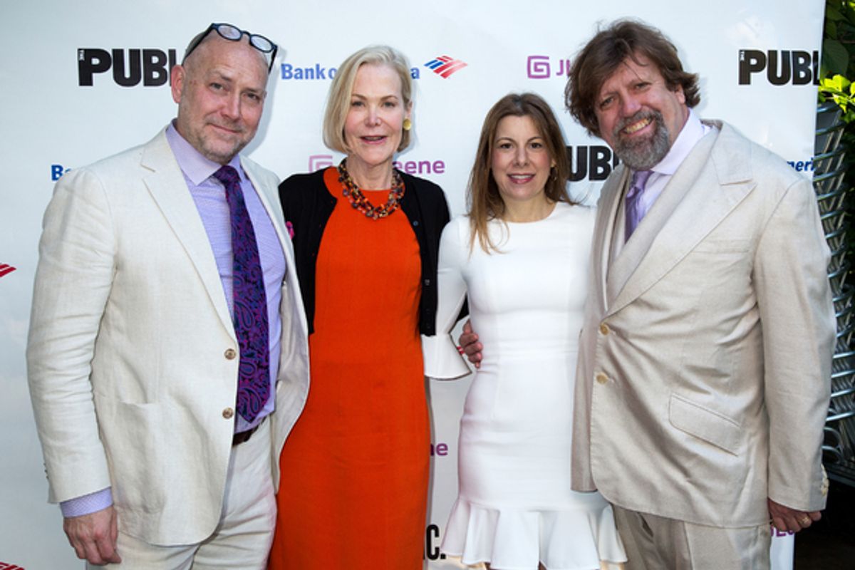 Patrick Willingham, Christina McInerney, Arielle Tepper Madover, Oskar Eustis at 