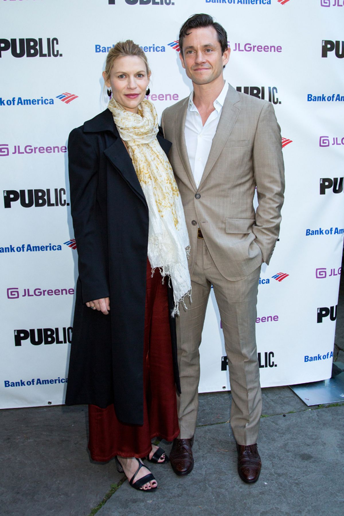 Claire Danes, Hugh Dancy at 