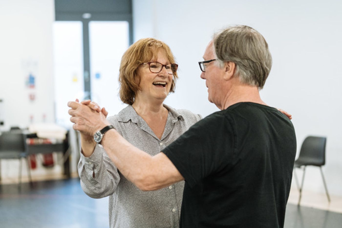 Photo Flash: Inside Rehearsal for World Premiere of Alan Bennett's ALLELUJAH!  Image