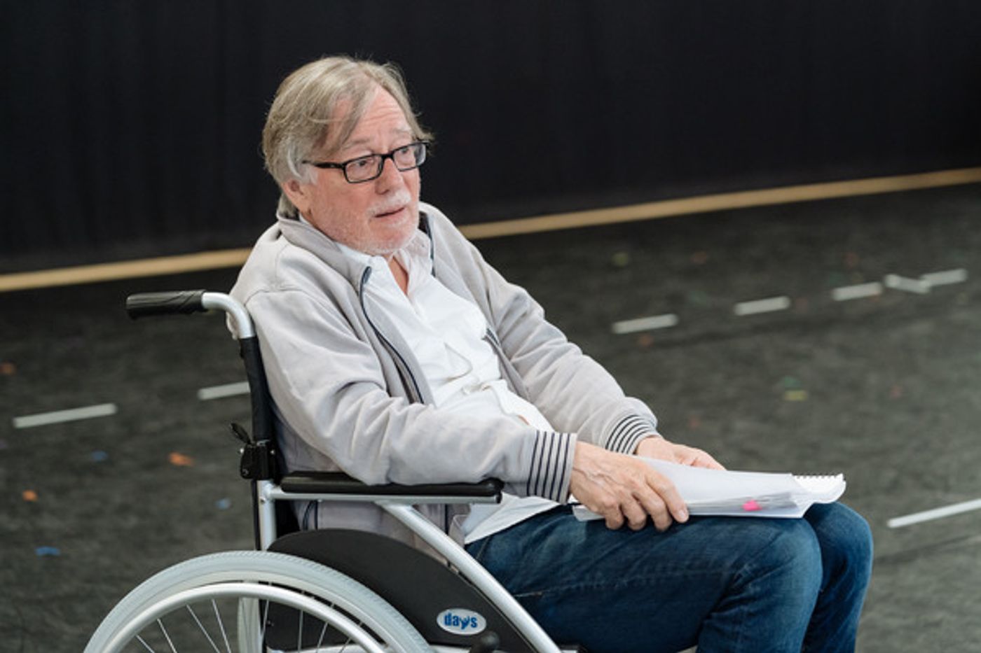 Photo Flash: Inside Rehearsal for World Premiere of Alan Bennett's ALLELUJAH!  Image