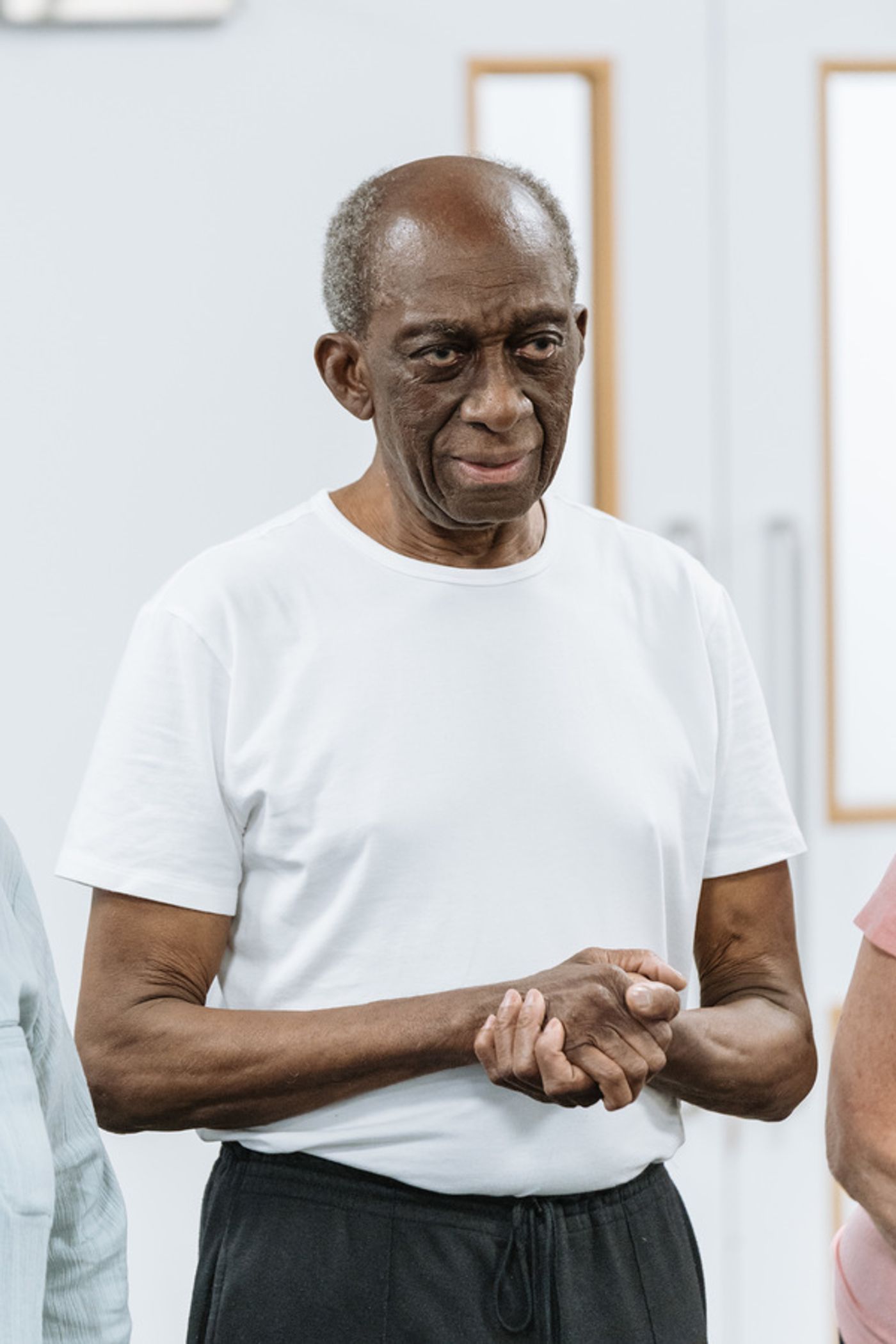 Photo Flash: Inside Rehearsal for World Premiere of Alan Bennett's ALLELUJAH!  Image