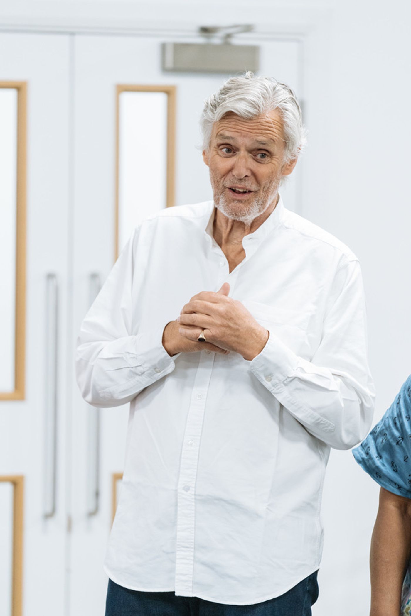 Photo Flash: Inside Rehearsal for World Premiere of Alan Bennett's ALLELUJAH!  Image