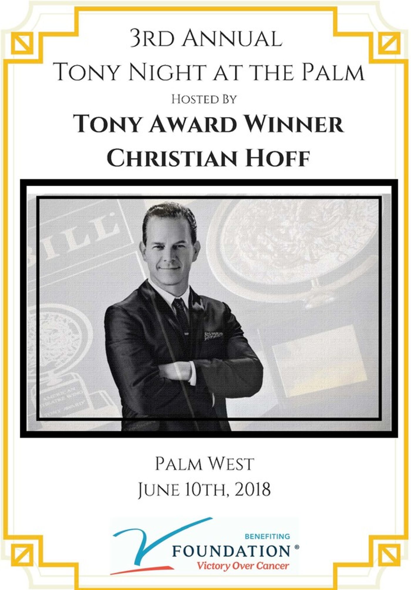 Photo Coverage: Christian Hoff and Friends Celebrate Tony Night at the Palm!  Image