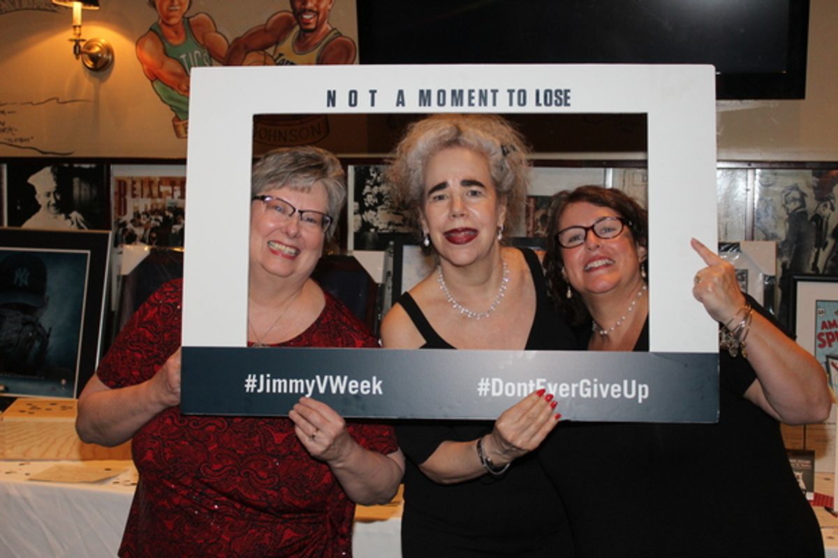 Lulu Thompson, Pamela Singer and Catherine Sanneman at 