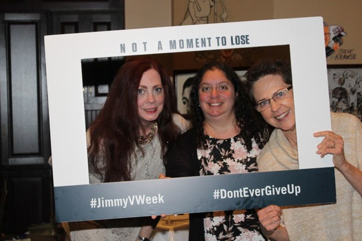 Laura Hoffman, Dina Chirico and Audrey Brockman at 