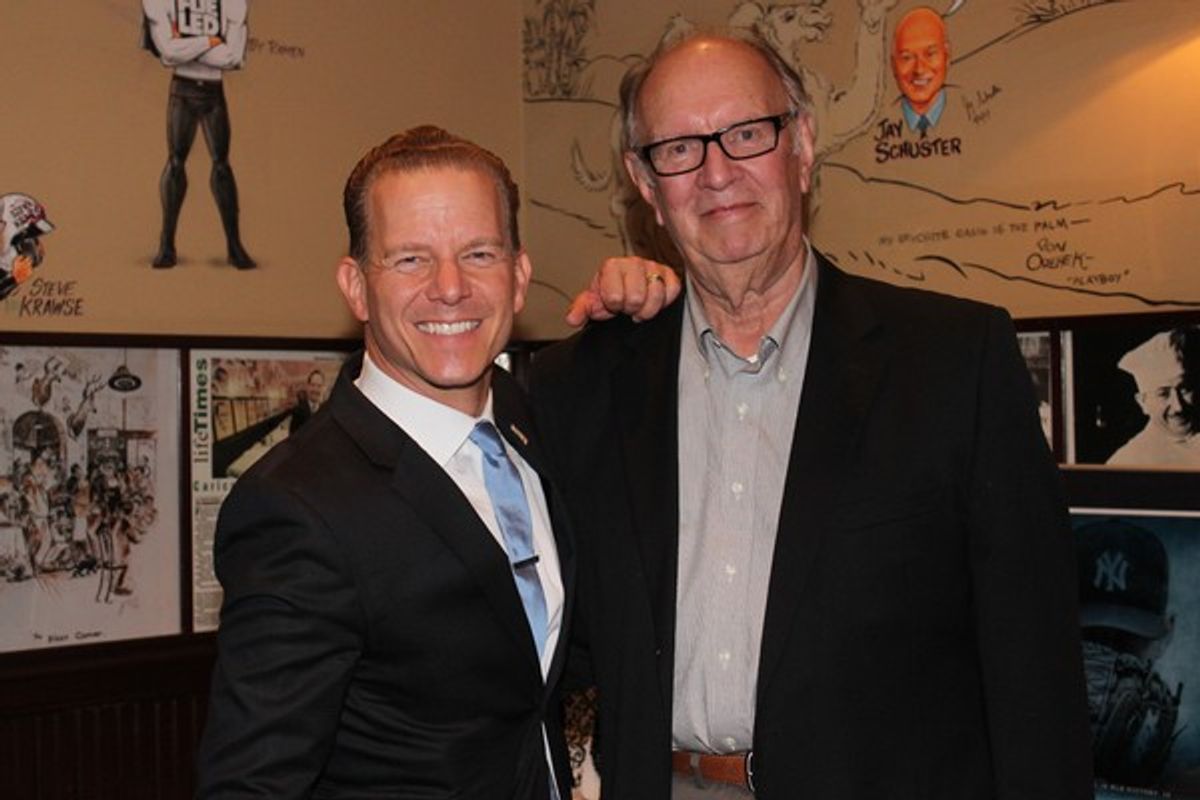 Christian Hoff and Tom Austin at 