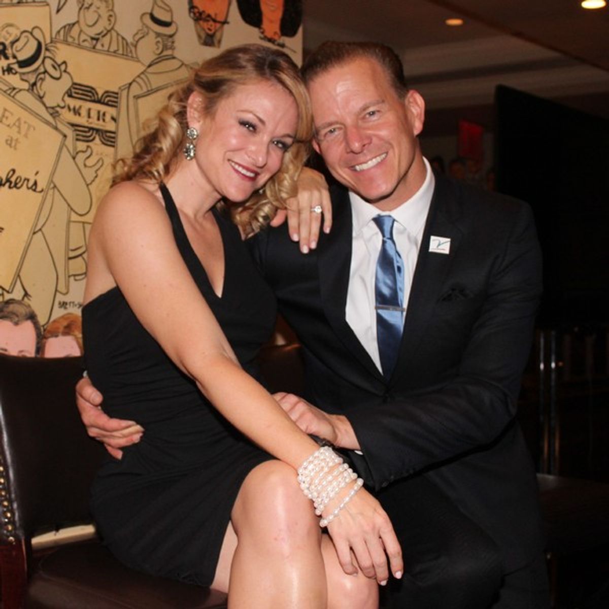 Melissa Hoff and Christian Hoff at 