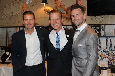 Clarke Thorell, Christian Hoff and Daniel Reichard Photo