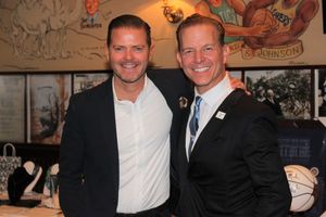 Clarke Thorell and Christian Hoff @ BroadwayWorld Clarke Thorell and Christian Hoff Photo