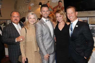 William Lazaro, Wynonia Lazaro, Daniel Reichard, Melissa Hoff and Christian Hoff Photo