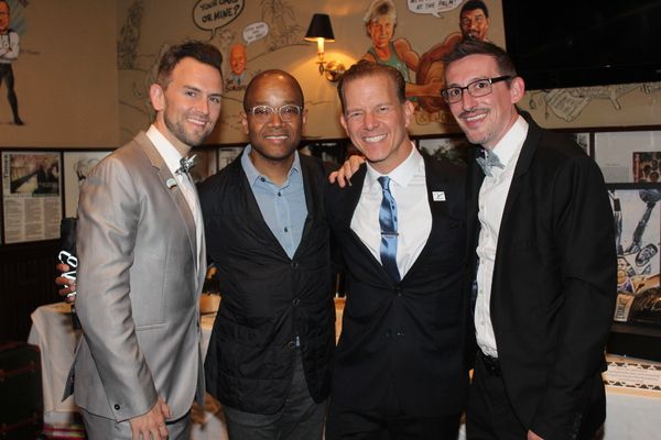 Daniel Reichard, Greg Rieley, Christian Hoff and Jay Webb Photo