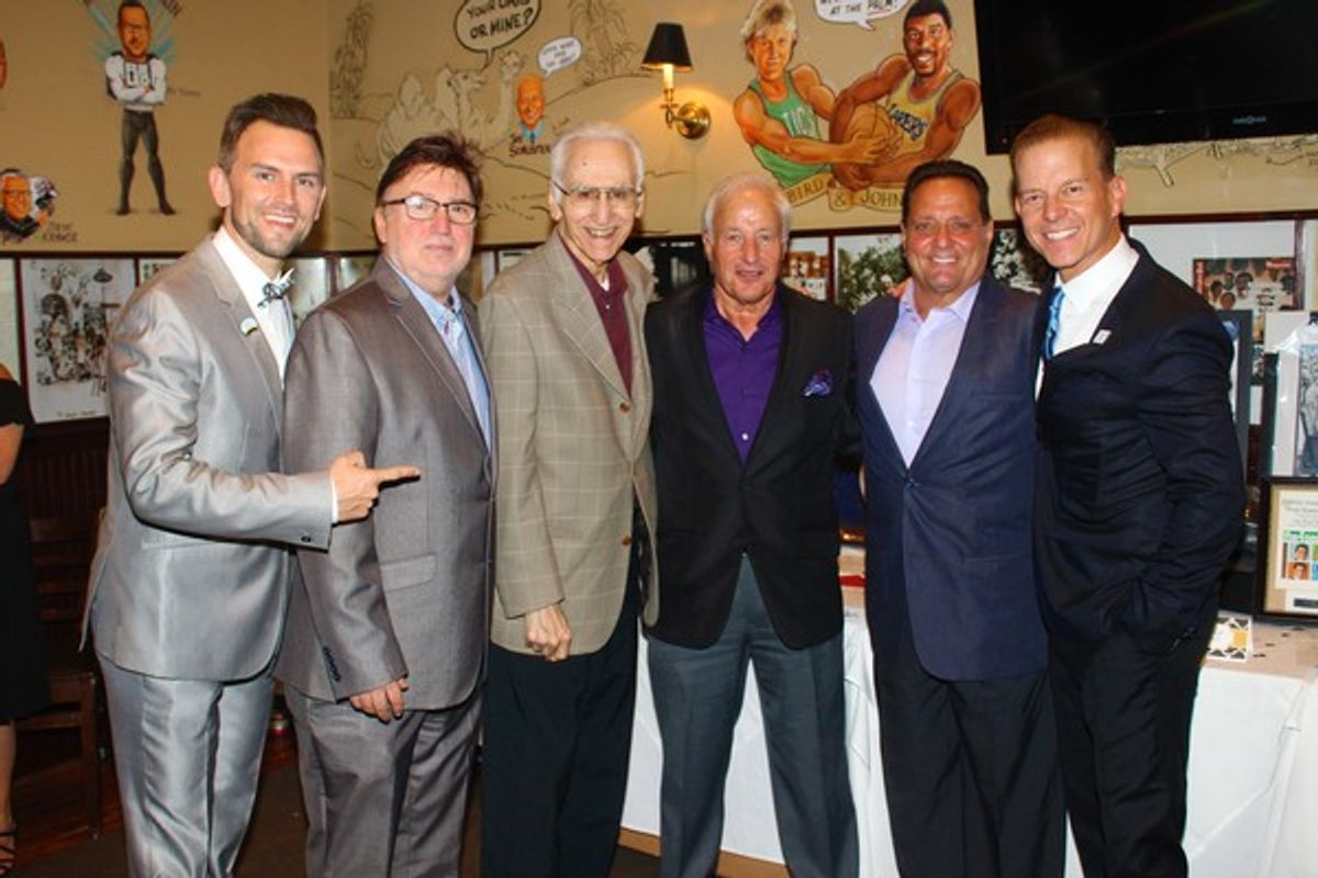 Daniel Reichard, Tony Newell, Joe Long, Anthony Ierulli, Joseph Cilento and Christian Hoff at 