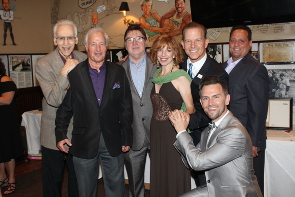 Joe Long, Anthony Ierulli, Tony Newell, Jennifer Naimo, Christian Hoff, Joseph Cilento and Daniel Reichard at 