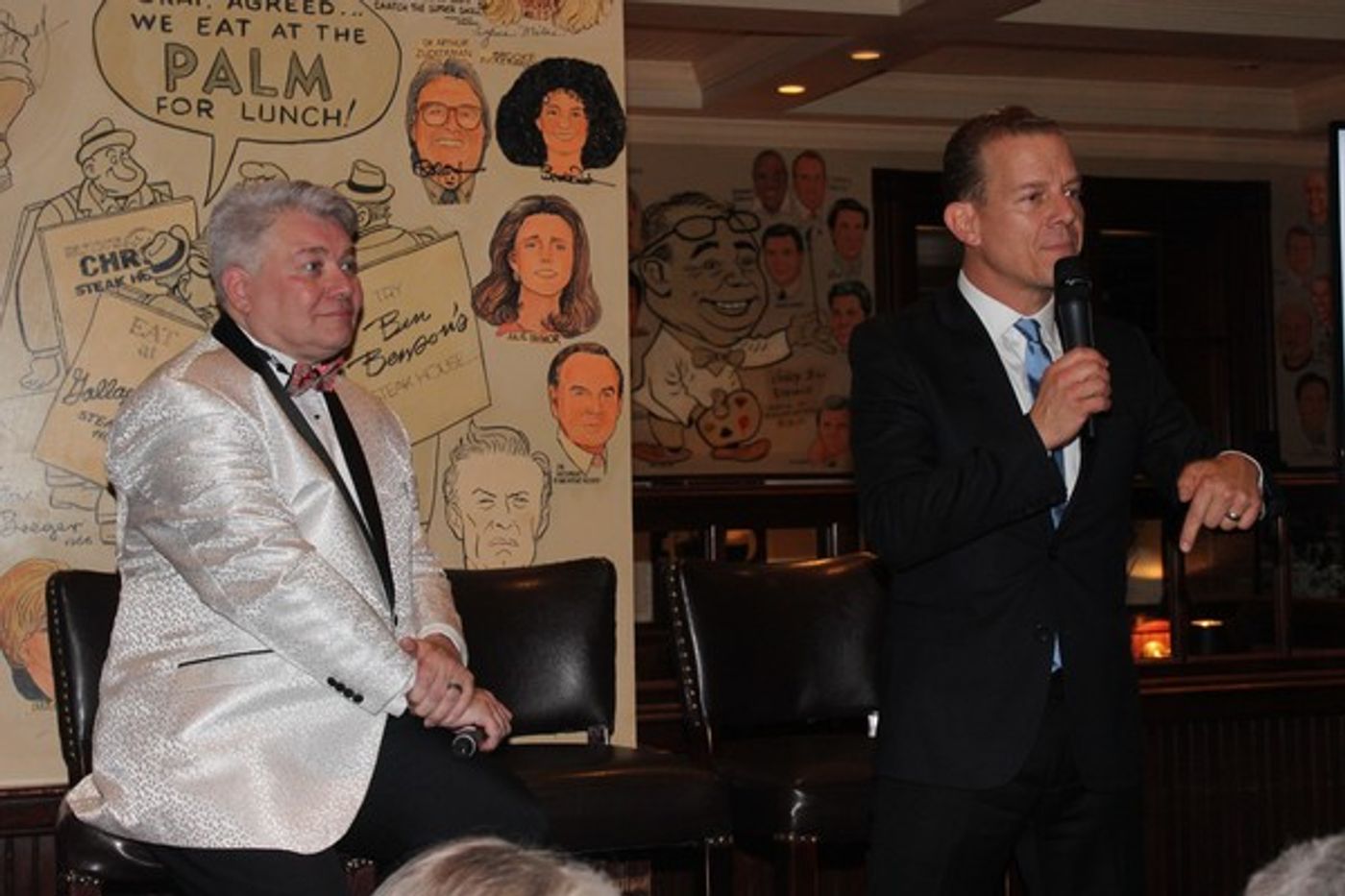 Photo Coverage: Christian Hoff and Friends Celebrate Tony Night at the Palm!  Image
