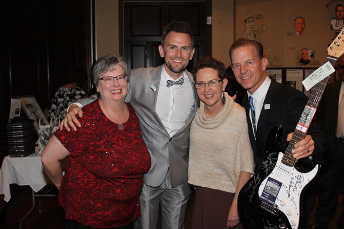 Lulu Thompson, Daniel Reichard, Audrey Rockman and Christian Hoff at 