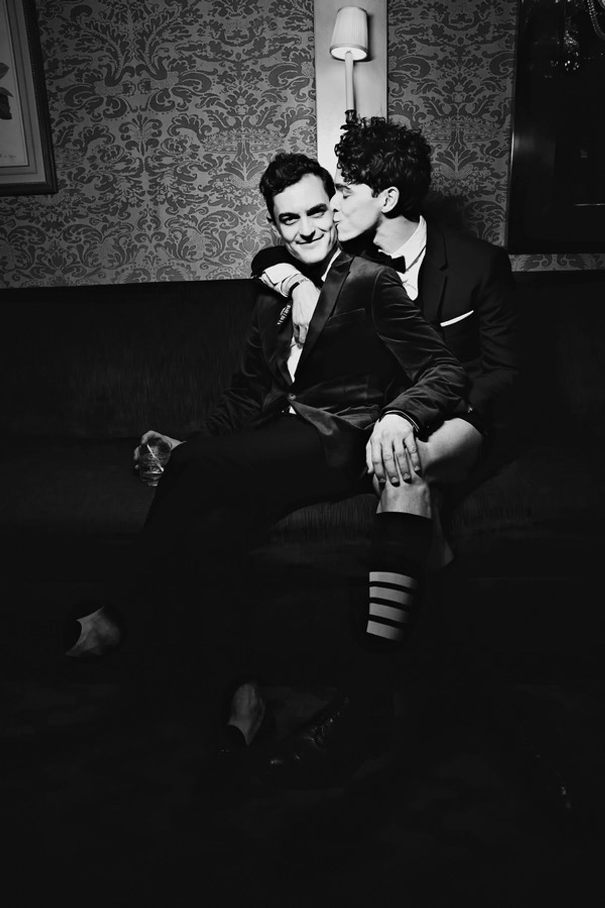 Wesley Taylor and Isaac Powell at 