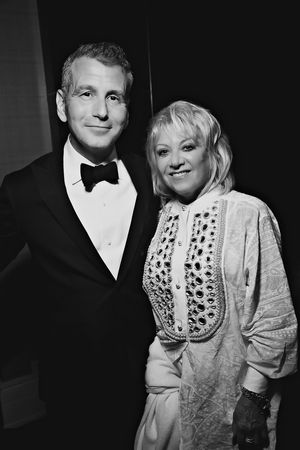 David Cromer and Elaine Paige Photo