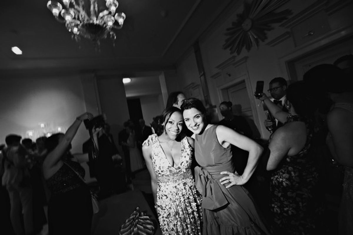 Nikki M. James and Jenn Gambatese at 