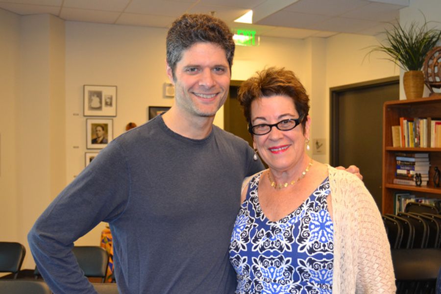 Photo Flash: In Rehearsal with Drew Gehling and the Cast of DAVE Image
