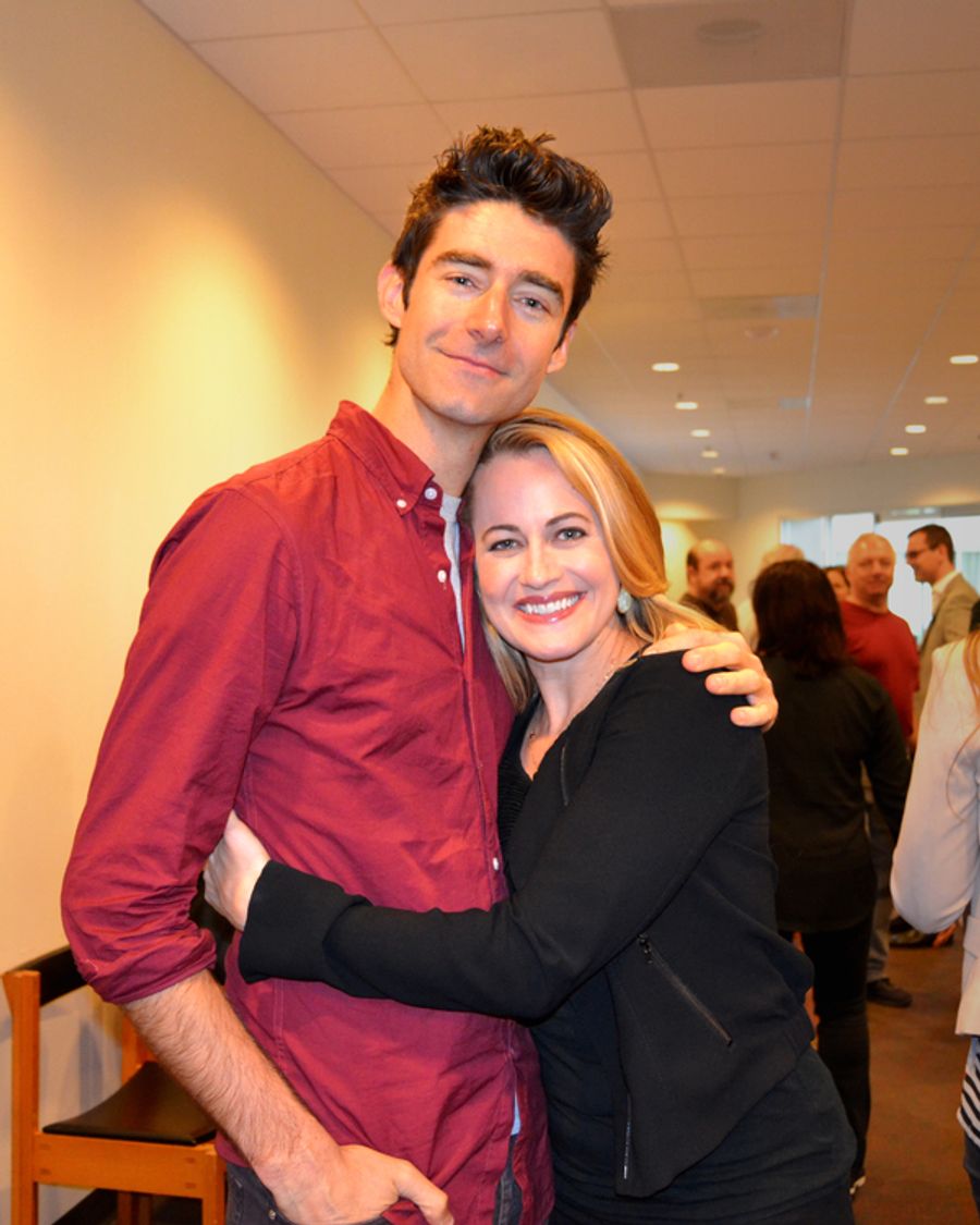 Photo Flash: In Rehearsal with Drew Gehling and the Cast of DAVE Image