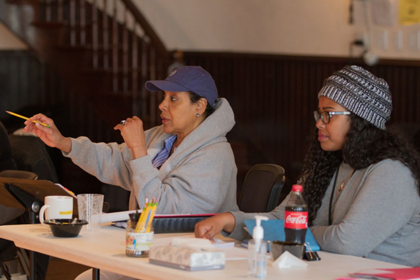 Photo Flash: In Rehearsal with Steppenwolf's THE ROOMMATE  Image
