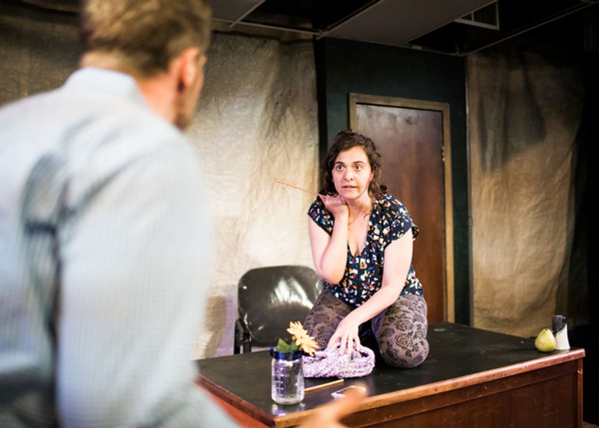 (L to R) Jared Fernley and Lily Mooney at 