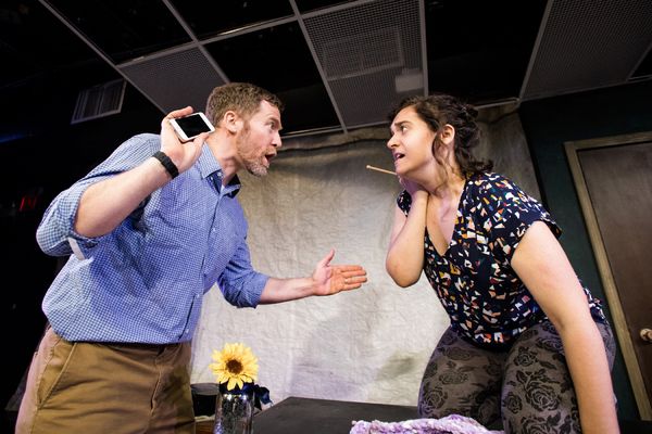 (L to R) Lily Mooney and Jared Fernley Photo